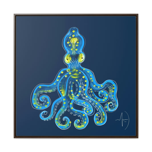 Mood: Balanced Octopus - Gallery Canvas Wraps, Square Frame