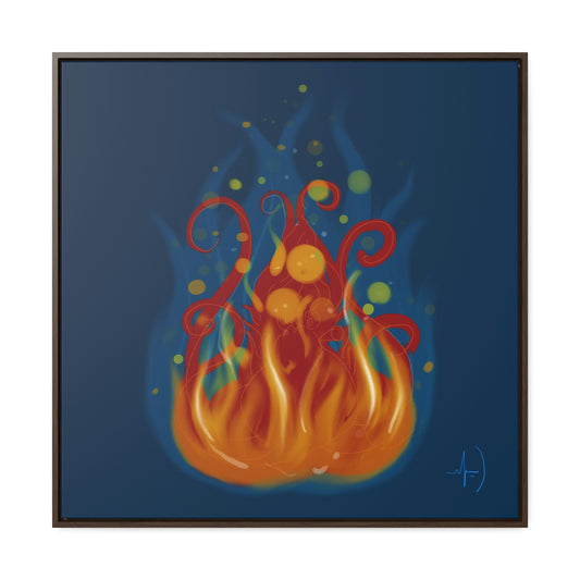 Mood: Hot Octopus - Gallery Canvas Wraps, Square Frame