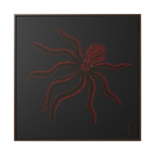 Mood: Mad Octopus - Gallery Canvas Wraps, Square Frame